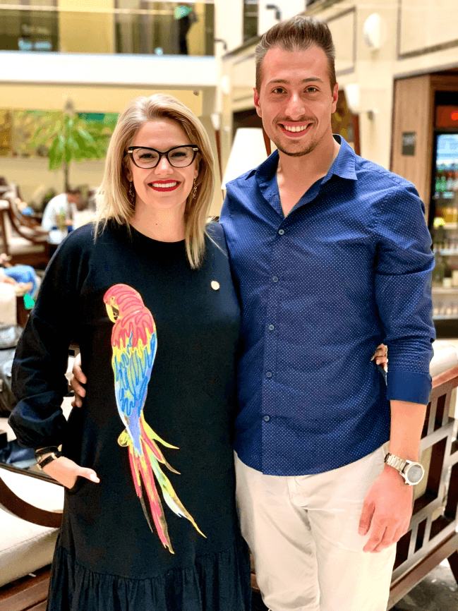 International Real Estate Delegation — Luxury Atrium Consultation