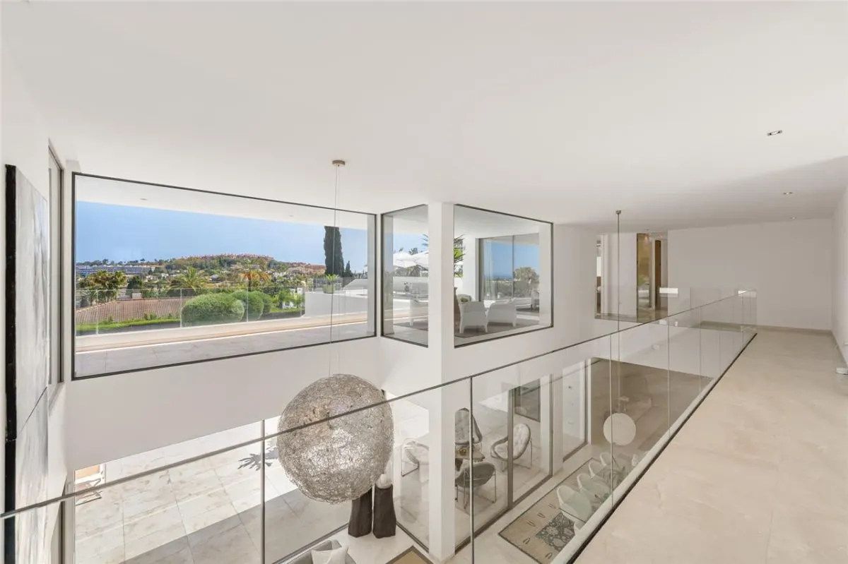 Marbella Hill Club Mediterranean Modern Villa view 13