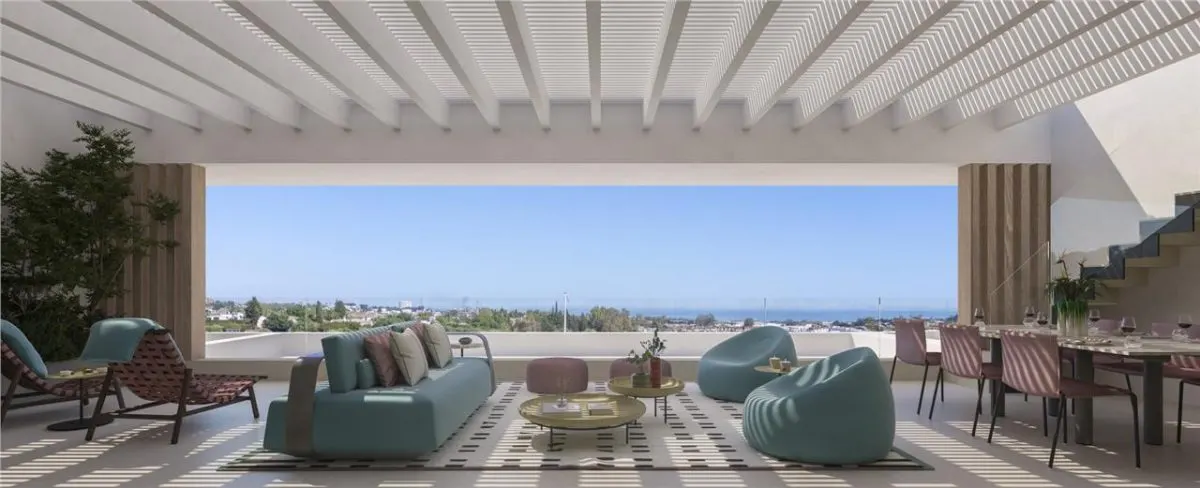 Panoramic Horizon Penthouse 21 — Los Flamingos, Benahavis view 10